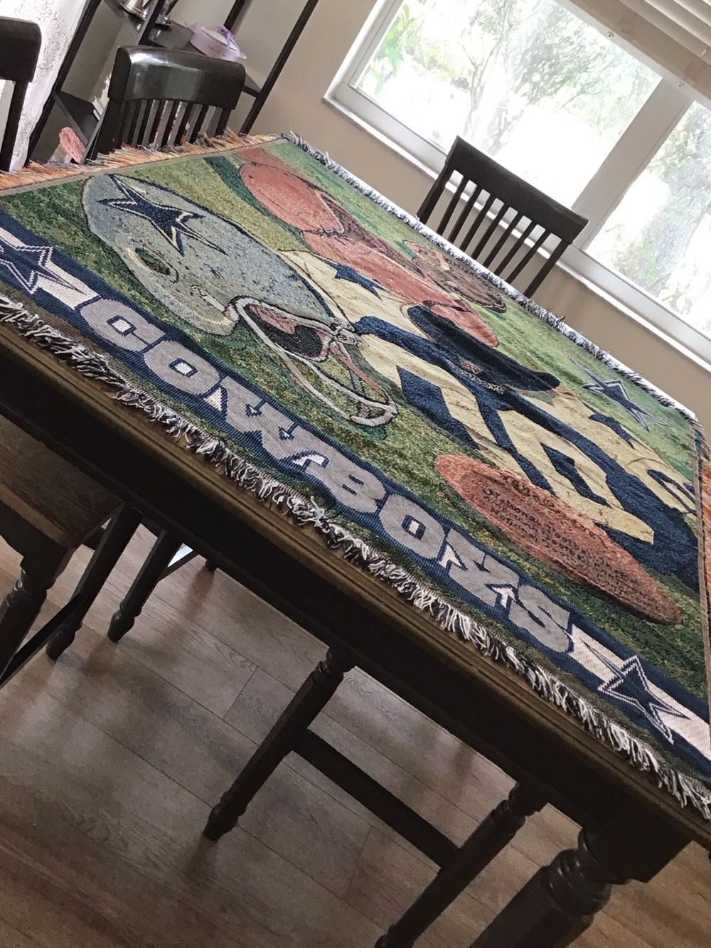 Vintage NFL Dallas Cowboys Woven Throw